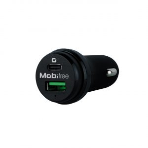 Cargador Mobifree Cargador de Coche USB y Tipo C MB-923330 Corriente alterna, USB