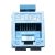 Conector Jack  BELDEN AX104193 Azul