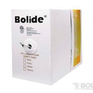 Cable de red Bolide BP0033/CAT5E/CMR-White BP0033/CMR/CAT5E-WHITE Blanco