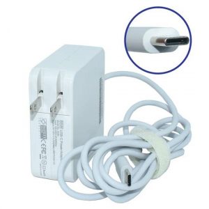 Adaptador de Corriente GENERICO USBC-65W AC-USBC-65W Blanco