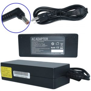 Adaptador de Corriente para Laptop GENERICO AC-LENOVO-CAFE Negro