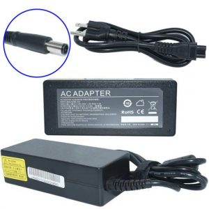Cargador para Laptop GENERICO Adaptador de Corriente 65W 18.5V-3.5A AC-HP-PINCENTRAL Negro