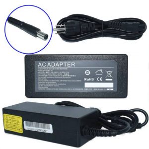 Cargador para Laptop GENERICO Adaptador de Corriente 65W 19.5V-3.34A AC-Dell Negro