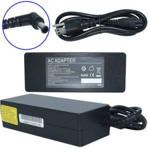 Cargador para Laptop GENERICO Adaptador de Corriente 90W 19.5V-4.74A AC-Sony-VAIO Negro