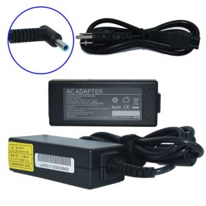 Cargador de Laptop GENERICO 45W AC-HP AZUL AC-HPAZUL45W Negro