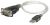 Convertidor de USB a Serial MANHATTAN 205153 Transparente