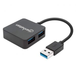 Hub USB MANHATTAN 162296 4 puertos
