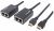 Extensor HDMI MANHATTAN 207386 Negro
