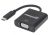 Convertidor USB C a VGA MANHATTAN 151771 Negro