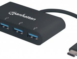 Hub USB MANHATTAN 162746 4 puertos