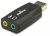 Adaptador de Audio MANHATTAN 150859 Negro