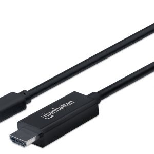 Cable Mini DisplayPort a HDMI MANHATTAN 153232 Negro