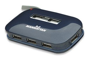 Hub USB MANHATTAN 161039 7 puertos