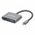 Docking USB-C MANHATTAN 130691 Gris