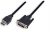 Cable HDMI A DVI MANHATTAN 372503 Negro