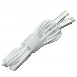 Cable USB C a C Macho PERFECT CHOICE PC-101710 Blanco