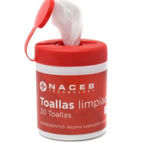 Toallas Naceb Naceb Technology NA-0801 Rojo