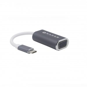Adaptador Tipo C a VGA Naceb Technology NA-0110 Plata