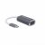 Adaptador Tipo C a VGA Naceb Technology NA-0110 Plata