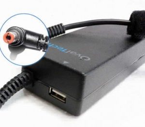 Adaptador para Computadora Portátil  OVALTECH 20V/4.5AH C/Blister + USB OTAC-E78 Negro