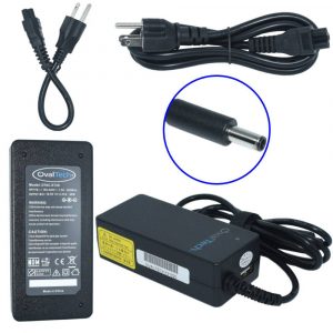Adaptador de corriente para laptop OVALTECH 19.5V/2.31AH para DELL, Dell XPS 13 9343-4143 Notebook Dell XPS 13 L322X Ultrabook, Dell Ultrabook  OTAC-E74D Negro