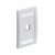 Placa Ejecutiva PANDUIT cfpe1why Color blanco