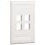 Placa PANDUIT nk4fwhy Color blanco