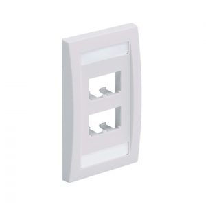 Placa Ejecutiva PANDUIT CFPE4WHY Color blanco