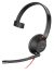 Auriculares PLANTRONICS BW 5210 80R98AA Negro