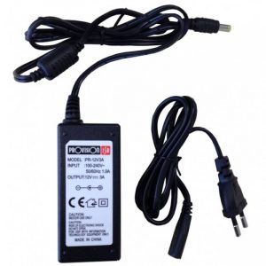 Fuente de Poder PROVISION-ISR PR-12V3A Negro