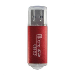 Lector de Memoria BROBOTIX 345673R Rojo
