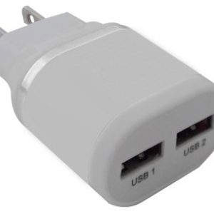 Cargador BROBOTIX 2 Puertos USB 161264B 161264B Color blanco