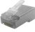 Plug RJ45 BROBOTIX 174090 Transparente