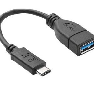 Cable USB V3.0 Tipo C, OTG BROBOTIX 053161 Negro