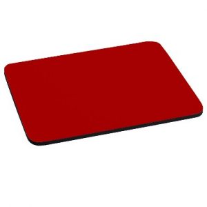 MousePad BROBOTIX MOUSEPAD ANTIDERRAPANTE COLOR ROJO 144755-9 Rojo