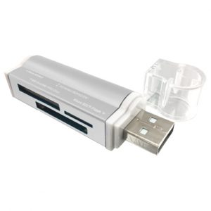 Lector USB BROBOTIX 180420P Plata