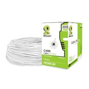 Bobina Cat 5e BROBOTIX 400052B Blanco