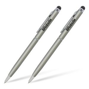 Pluma Stylus Tablet Duopk PL  BROBOTIX 6000410 Plata