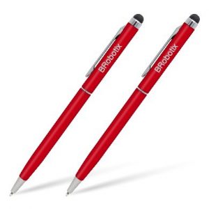Pluma Stylus Tablet Duopk RJ  BROBOTIX 6000427 Rojo