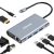 Docking 7 EN 1: USB V3.0 tipo C a USB V3.0 BROBOTIX 6001202 Plata