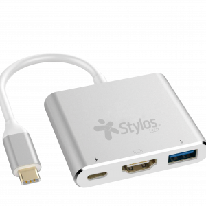 Hub 3 en 1 Stylos STCBHUB31S