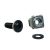 Kit de Hardware TRIPP-LITE SRCAGENUTS Negro