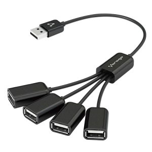 Hub USB VORAGO HU-101 4 puertos