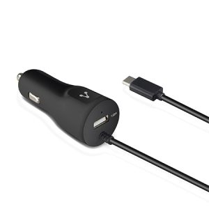 Cargador cable micro USB VORAGO AU-303 Negro
