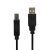Cables USB VORAGO CAB-AB018 Negro