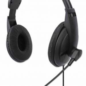 Auriculares MANHATTAN 179843 Negro