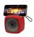 Bocinas NECNON NB-09 NBBSN902RG Rojo
