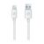 Cable USB 2.0 a Lightning, Negro, 1.5MTS GETTTECH USB 2.0 A Macho a Lightning Macho JL-3570 Color blanco