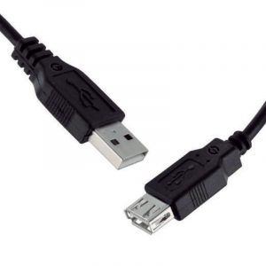Cable Extensión GETTTECH JL-3520 USB 2.0 A Macho a Tipo USB A - B JL-3520 Negro