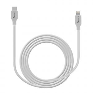 Cable lightning  GETTTECH CABGET080 GCL-LTUT-0 Blanco